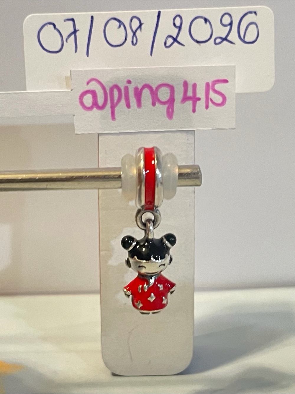 Pandora Chinese doll Dangle